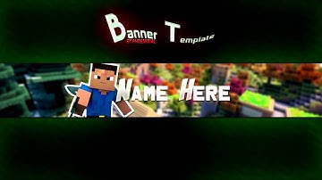 Photoshop CC - Minecraft Banner Template by Phoenixial