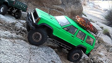 Scale Crawler Cooperation Ruhr/Sarti Jeep Rubicon & Cherokee "Bar BQ Beach" Part 1