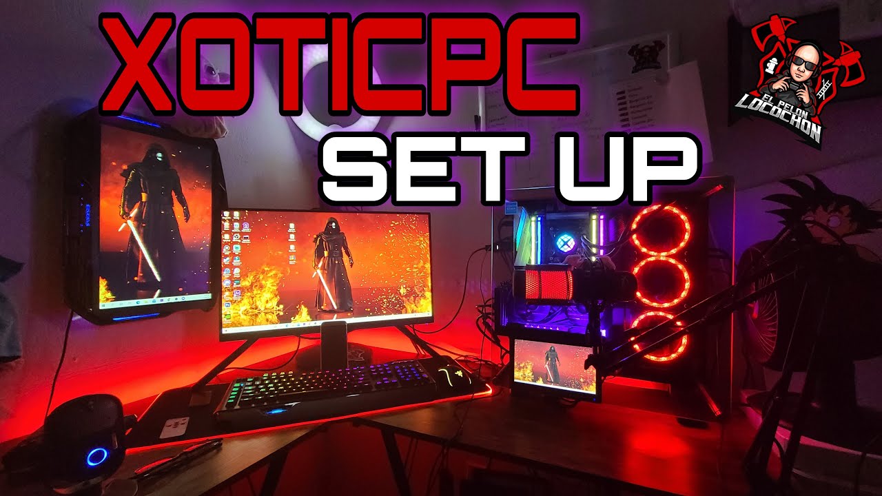 Unboxing de mi primera pc gamer de la marca XOTIC PC Unboxing of my ...