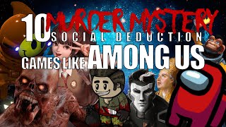 10 Games Like AMONG US Murder Mystery Social Deduction Horror Multiplayer Free Indie Games on Steam screenshot 3
