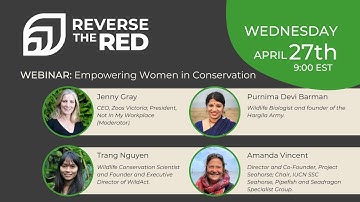 Empowering Women in Conservation - Live Webinar