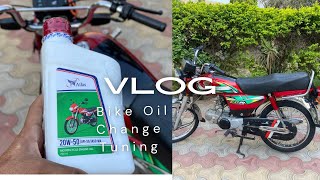 Part #3_How To Change Honda CD 70 2022 Model Engine Oil || How To Use Engine Oil Honda 70 #vira