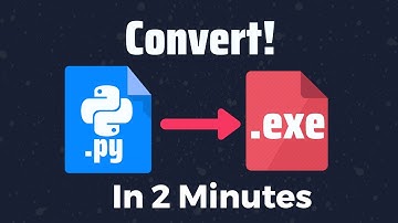 How to convert any Python file to executable file | .py to .exe | Python for Beginners