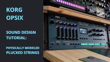 opsix: How to make a physical modeling string preset