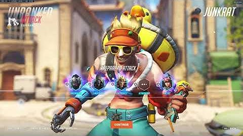 Overwatch 2 Role Queue|| Junkrat Gameplay