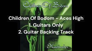 Children Of Bodom - Aces High Guitars Only & Guitar Backing Track