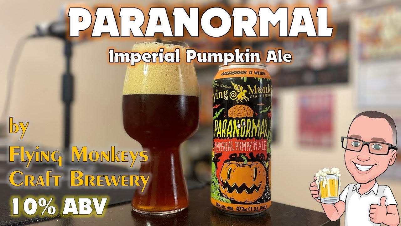 𝗣𝗮𝗿𝗮𝗻𝗼𝗿𝗺𝗮𝗹 𝗜𝗺𝗽𝗲𝗿𝗶𝗮𝗹 𝗣𝘂𝗺𝗽𝗸𝗶𝗻 𝗔𝗹𝗲 by 𝐅𝐥𝐲𝐢𝐧𝐠 𝐌𝐨𝐧𝐤𝐞𝐲𝐬 𝐂𝐫𝐚𝐟𝐭 𝐁𝐫𝐞𝐰𝐞𝐫𝐲 | Chad'z Beer Reviews ep1344