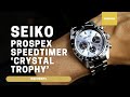 Unboxing Seiko Prospex Speedtimer ‘Crystal Trophy’ Solar Chronograph SSC909P1