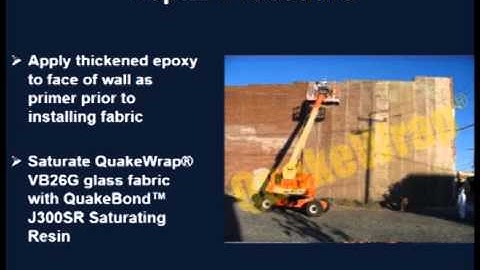 Strengthening of Brick Masonry Walls in Historic Building with Glass FRP