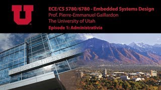 Famous Embedded Systems - E01 - Administrativia Profile