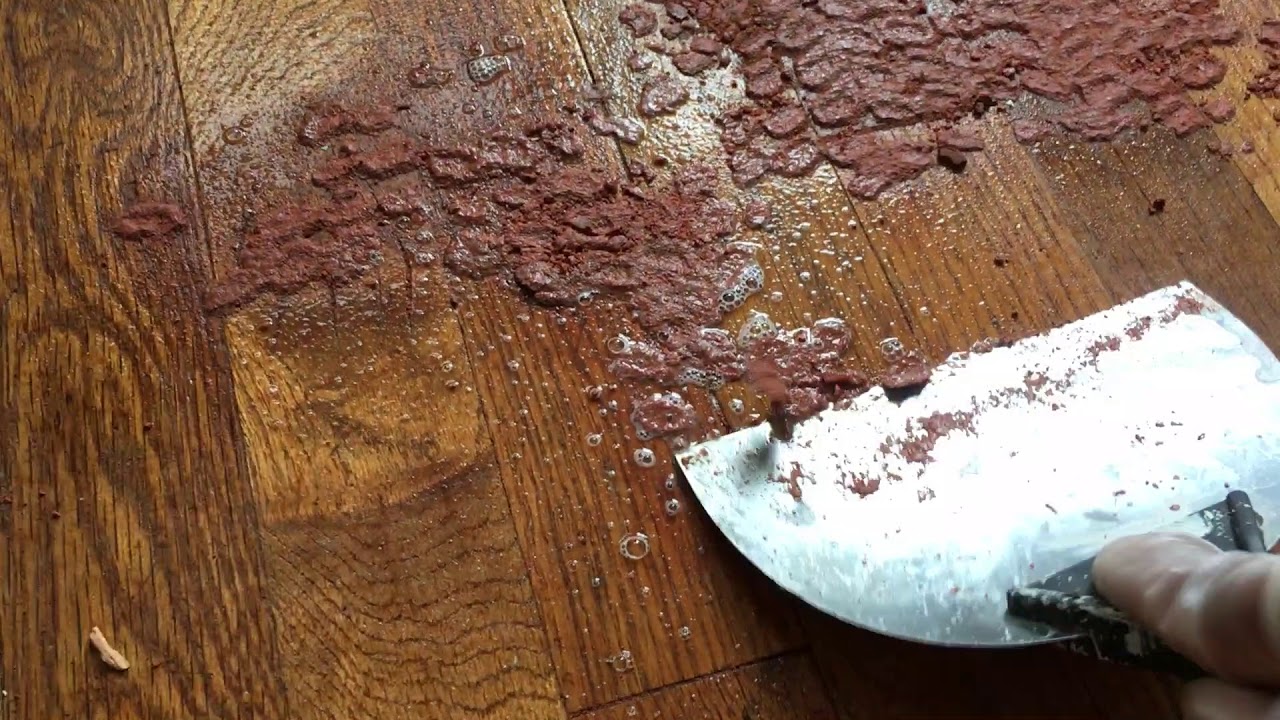 Remove Foam Backing From Hardwood Floor, How To Get Rug Residue Off Hardwood Floors