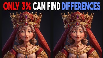 Spot The Difference : Only 3% Can Find Differences [ Find The Difference #34 ]