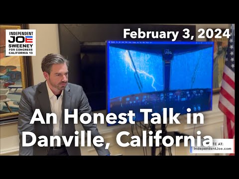 Danville Fundraiser: Joe Sweeney Full Talk