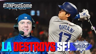 Shohei Ohtani Has 3-Hit Game, Gavin Stone Getting it Done, Lux Breaking Out, Dodgers Beat Giants!