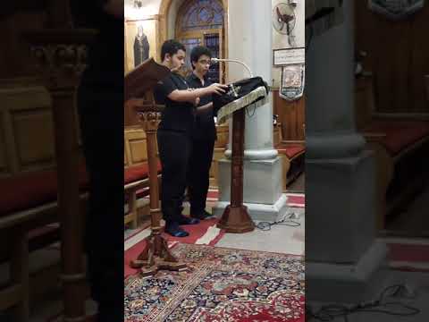 مزمور الساعه السادسه يوم الاثنين للشماس بيشوى عبده والشماس بيشوى جوزيف ٢٠٢٤ كنيسه مار مرقس بالجيزة