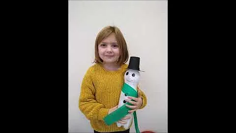 I am a little snowman.