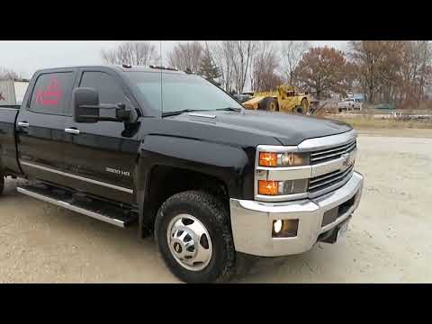 2015 Chevrolet Silverado 3500HD LTZ Crew Cab pickup truck at auction