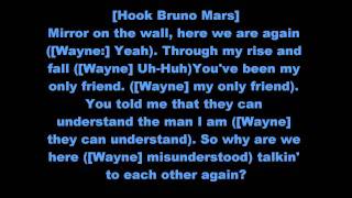 Lil wayne ft. Rick Ross & Bruno Mars- Mirror Remix (lyrics)