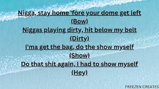 Offset - Say My Grace Ft. Travis Scott (lyrics) Resimi