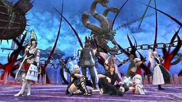 [FFXIV] P4S p2 Final Boss First Clear RPR POV