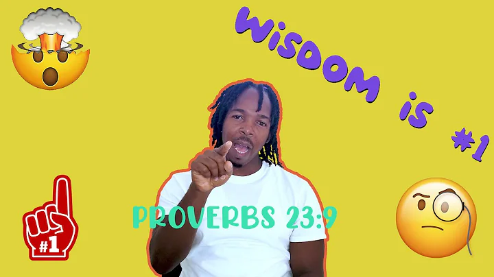Wisdom - Proverbs 23:9