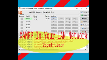 Config XAMPP To Run Web Server in LAN network