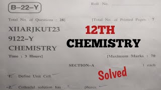 jkbose class 12th chemistry paper 2023|jkbose 12th class chemistry paper 2024 screenshot 5