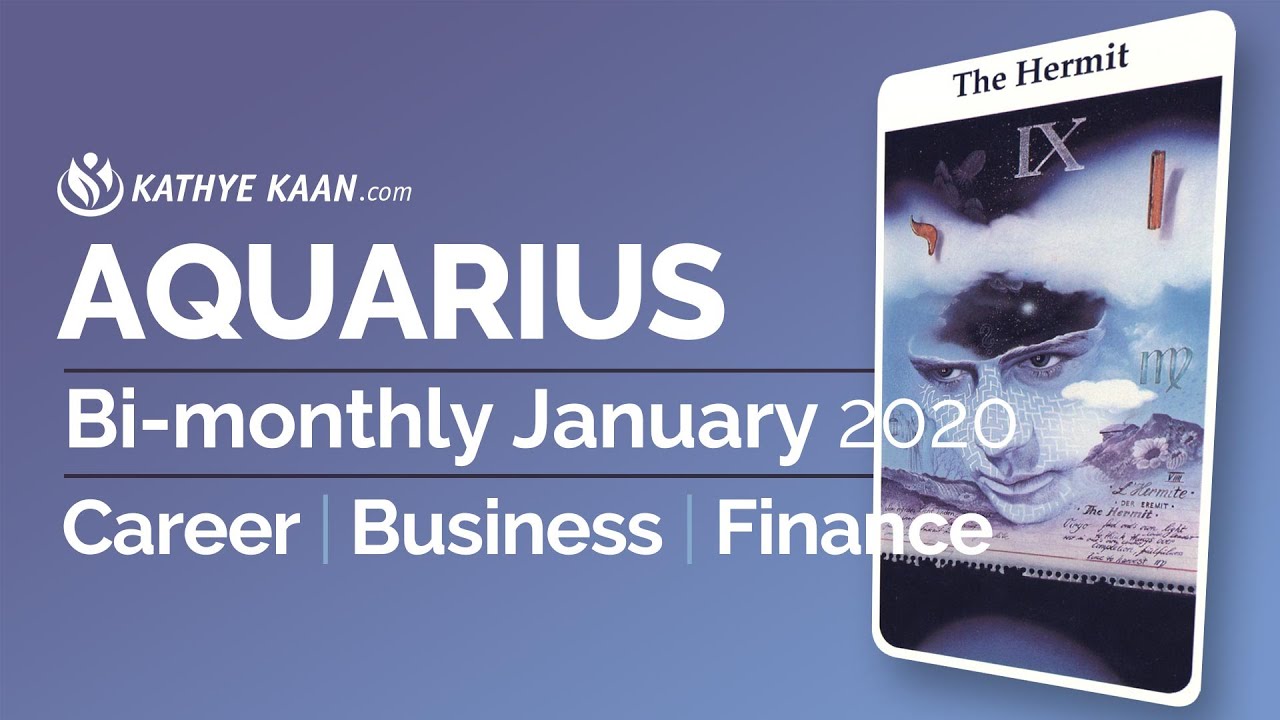 AQUARIUS JANUARY 2020 BIMONTHLY 🍀🍀🍀BUSINESS CAREER FINANCE READING 💫☸