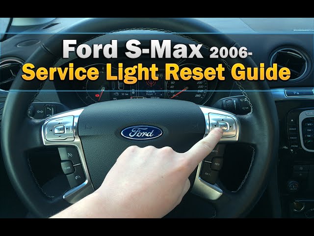 light Reset FORD S-MAX 2006 - - YouTube