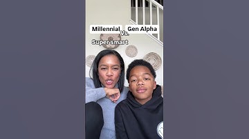2025 Teen Slang | Millenial Verses Gen Alpha #shorts