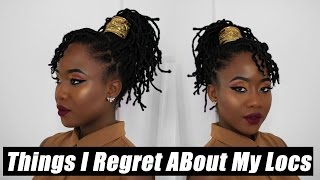 7 Things I Regret About My Locs | JASMINE ROSE