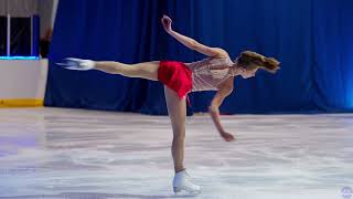 Polina Edmunds performs to Robin Thicke's 'Everything I Can't Have' at Patriot Ice Center (2023)
