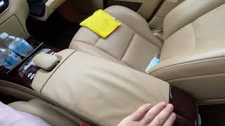 How to fix Mercedes S550 (2007-2013) W221 wrinkled/bubbled leather armrest.