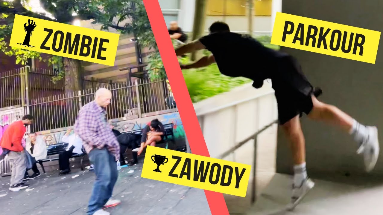 Parkour nad ZOMBIE w 🇨🇦 Kanadzie!?
