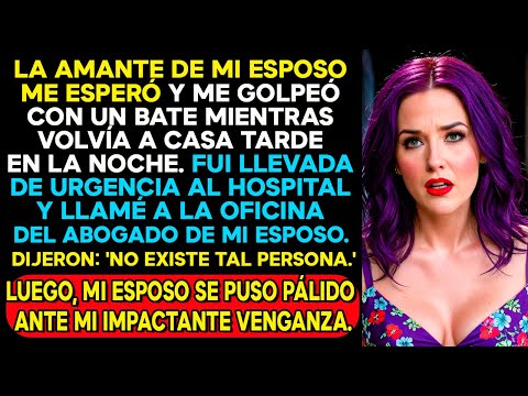LA AMANTE DE MI ESPOSO ME ESPERÓ Y ME ATACÓ SIN PIEDAD CON UN BATE AL SALIR DE MI TRABAJO.