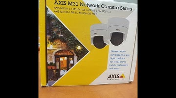 Axis camera installation guide