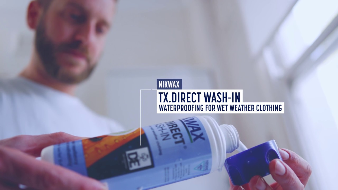 how to use nikwax tech wash and tx direct