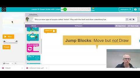 How to do Lesson 8 Ocean Scene with Loops