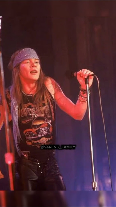 Rare Axl Rose's Footage That Sparks Heavy Nostalgia! #shorts #axlrose #gunsnroses