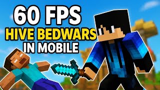 60 FPS HIVE BEDWARS IN MOBILE GAMEPLAY #2 @MCPEHINDI #minecraft #hive #bedwars