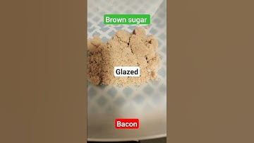 brown sugar glazed bacon #chef #easyrecipe #bacon #glazed #glazedbacon #candiedbacon