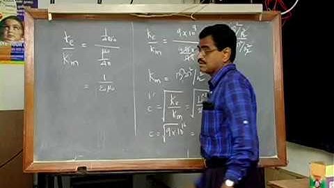 Subbiah Pandian   Mechanical Universe Part 39 Maxwell Equations 4 in Tamil