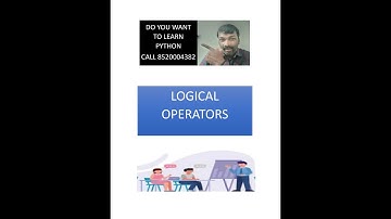 # 13 Logical Operators