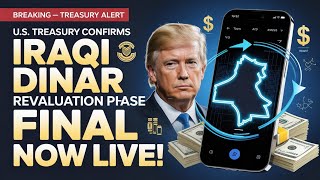 U.S. Treasury Signals Iraqi Dinar Revaluation — Final Phase Now Active! 💥 IQD Update 2026