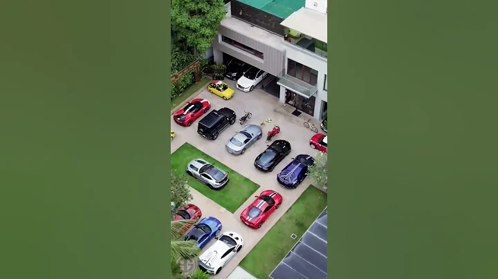 India one of the most millionaires car collection 500cr cars #shorts #car #viral #billionairemindset