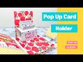 Pop Up Card Holder- Pop Up Album Tutorial (Part 5)