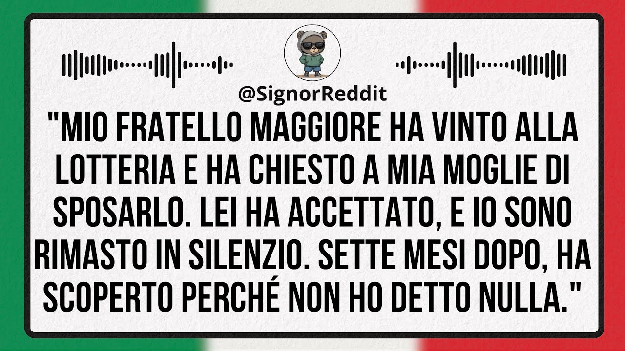 FRATELLO Maggiore ha VINTO alla LOTTERIA e ha Chiesto in Moglie Mia MOGLIE!