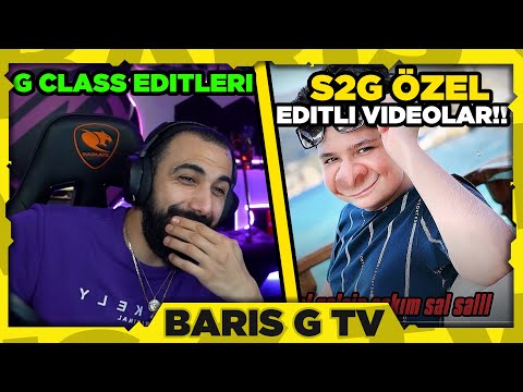 Barış G G CLASS - G CLASS EDİTLERİ #4 VİDEOSUNU İZLİYOR!! (EKİBE ÖZEL EFSANE EDİTLER!!)