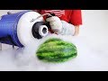 10 Gallons of Liquid Nitrogen vs Watermelon