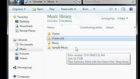 How to Switch itunes libraries